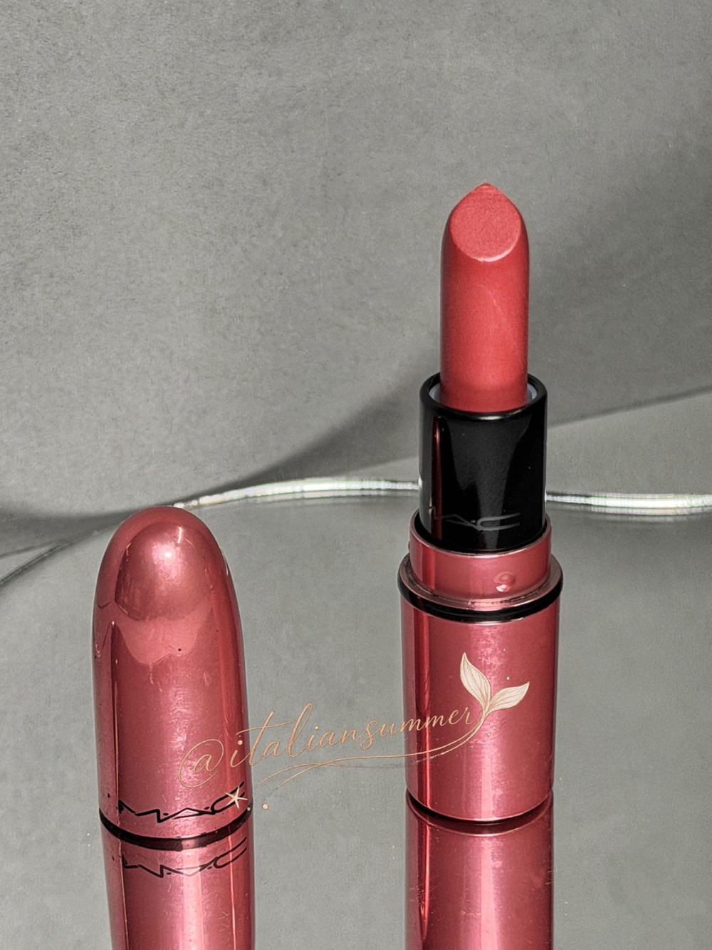 MAC Twig Satin Lipstick Limited Case Travel Size Rare Discontinued New NO Box